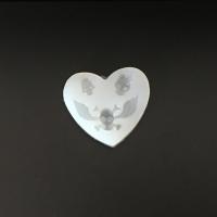 ENSEMBLE de moules époxy DE DIY, silicone, coeur, durable, blanc Vendu par PC