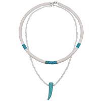 Fimo Schmuck Halskette, Polymer Ton, mit Seedbead, Modeschmuck & verschiedene Stile für Wahl & für Frau, keine, 500mm, verkauft von PC