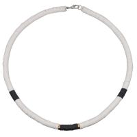 Fimo Schmuck Halskette, Polymer Ton, mit Zinklegierung, Modeschmuck & für Frau, keine, 400mm, verkauft von Strang