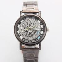 Men Wrist Watch, Zinc Alloy, with Titanium Alloy & Glass, Chinese movement, plated, waterproofless & for man 