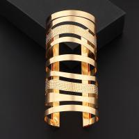 Zinc Alloy Cuff Bangle, plated, for woman 120mm, Inner Approx 60mm 
