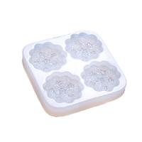 DIY Epoxy Mold Set, Silicone, Snowflake, durable white 