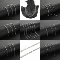 Fashion Stainless Steel Necklace Chain, plated, DIY  