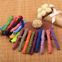 Cordón de algodón, Joyería & Bricolaje, más colores para la opción, 1.2mm, 2.2m/Carrete, Vendido por Carrete