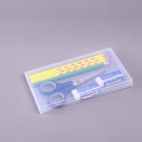 Cajas Almacenaje, Polipropileno (PP), Sostenible & transparente, Blanco, 188x103x18mm, Vendido por UD