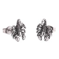 Stainless Steel Stud Earring, fashion jewelry, silver color 
