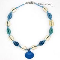 Shell Zinc Alloy Necklace, with Zinc Alloy, fashion jewelry & for woman 470mm 