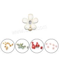 Zinc Alloy Earring Drop Component, Flower, fashion jewelry & for woman 