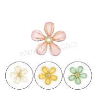 Zinc Alloy Bead Caps, Flower, fashion jewelry & for woman 