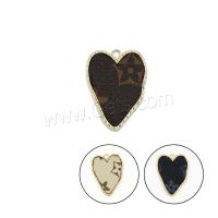 Zinc Alloy Heart Pendants, fashion jewelry & for woman 