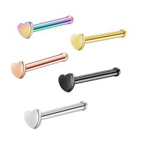 Stainless Steel Nose Piercing Jewelry, plated, fashion jewelry & Unisex 