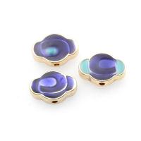 Zinc Alloy Jewelry Beads, with Zinc Alloy, Cloud, real gold plated, DIY, gold, 15*10*4mm Approx 1mm 