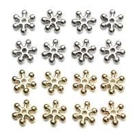CCB Plastic Spacer, Copper Coated Plastic, Snowflake, durable & DIY 8mm 