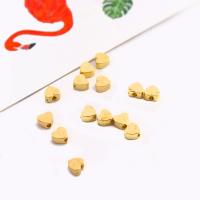 Plastic Spacer Beads, Heart, durable & DIY Approx 1.3mm 