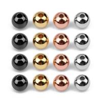 perla de cobre, metal, Sostenible & Bricolaje & diverso tamaño para la opción, más colores para la opción, 50PCs/Bolsa, Vendido por Bolsa