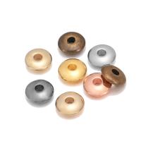 plastique revêtu de cuivre perle d'entretoise, durable & DIY & normes différentes pour le choix, plus de couleurs à choisir Vendu par sac