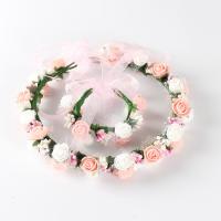 Bridal Hair Wreath, Cloth, 2 pieces & for woman 160mm 