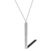 Men Necklace, Titanium Steel, with 1.96 inch extender chain, Unisex Approx 27.55 Inch 