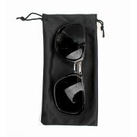 Sac de lunettes , tissu, avec Fibre, rectangle, Impression, Personnalisé, noire, 80*190mm, Vendu par PC