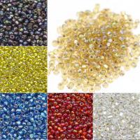 Silver Lined Glass Seed Beads, Round 2*2mm  