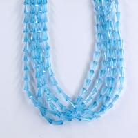 Translucent Glass Beads, polished, DIY 