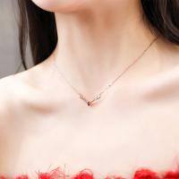 Rhinestone Brass Necklace, plated, fashion jewelry & for woman & with rhinestone nickel, lead & cadmium free, 420mm 