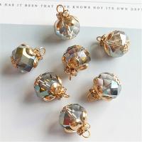 Colgantes de diamantes de imitación de la aleación de zinc, chapado en color dorado, Sostenible & Bricolaje & con diamantes de imitación, 18x22mm, Vendido por UD