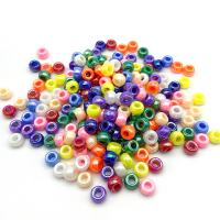 Perles acryliques plaquée, plastique, durable & bijoux de mode Vendu par kg