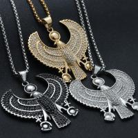 Stainless Steel Jewelry Necklace, fashion jewelry & with rhinestone 