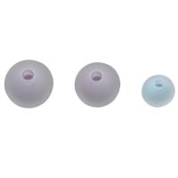 Perles acryliques dépolies, Acrylique, durable & bijoux de mode & normes différentes pour le choix, plus de couleurs à choisir, Vendu par kg
