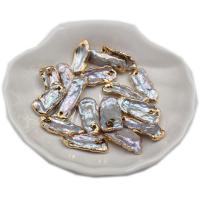 Perlas Keishi Cultivadas de Agua Dulce, perla, Bricolaje, gris, 10-22mm, Vendido por UD