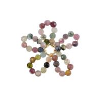 Componetes de Metal para Pendientes, Piedra natural, con perla, Bricolaje, más colores para la opción, 2.5-3mm, Vendido por UD