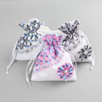 sac pour cadeau en tissu , Fibre de polyester, cadre, différentes couleurs et motifs pour le choix, plus de couleurs à choisir, 100*120mm Vendu par lot