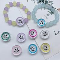 Acrylic Jewelry Beads, Smiling Face, durable & DIY 