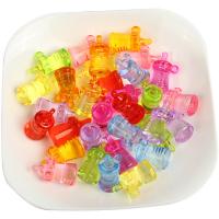 Spielzeug Erkenntnisse, Kunststoff, Saugflasche, nachhaltiges & DIY, gemischte Farben, 40x32x23mm, verkauft von kg