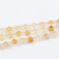Gemischte Edelstein Perlen, Naturstein, Tropfen, poliert, DIY & facettierte, keine, 7x9mm, verkauft von Strang
