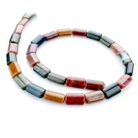 Natural Indian Agate Beads, polished, DIY [