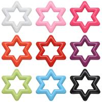 Brass Star Pendants, laiton, Hexagram, peinture, DIY & normes différentes pour le choix & creux, plus de couleurs à choisir, Vendu par PC