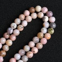 Pink Opal Beads, Ball, polished, DIY, pink 