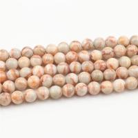 Mixed Gemstone Beads, Network Stone, Round, polished, DIY 