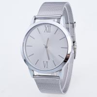 Bracelets de montre pour femmes, acier inoxydable, avec verre, Placage, styles différents pour le choix, deux couleurs différentes, 10*40mm, Vendu par PC