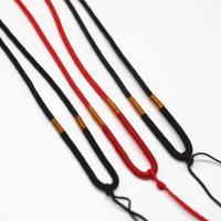 cordon de polyester corde de collier, DIY & unisexe, plus de couleurs à choisir pouce, Vendu par brin