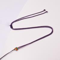 Шнур-терилен Шнурок для ожерелий, DIY & Мужская, Много цветов для выбора, длина:13 дюймовый, продается Strand