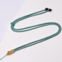 Terylen Schnur Halskette Schnur, DIY & unisex, gemischte Farben, Länge:13 ZollInch, verkauft von Strang