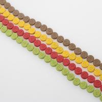 Nicht magnetische Hämatit Perlen, rund, plattiert, unterschiedliche Farbe und Muster für die Wahl & DIY, keine, 10*10mm, Länge:41 cm, verkauft von Strang