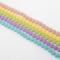Perles hématite non-magnétique, éventail, Placage, différentes couleurs et motifs pour le choix & DIY, plus de couleurs à choisir, 10*11mm cm, Vendu par brin