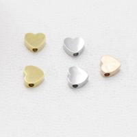 Stainless Steel Beads, Heart, fashion jewelry Approx 1.8mm 