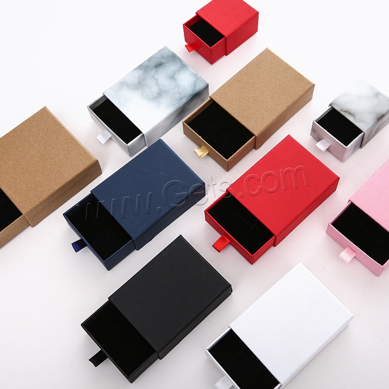 Multifunctional Jewelry Box, Paper, Rectangle, different size for choice, more colors for choice, Sold By PC