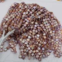 Wiedergeborene kultivierte Süßwasserperlen, Perlen, Stern, natürlich, natürliche & DIY, farbenfroh, 12-13mm, verkauft von Strang