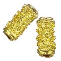 Brass Spacer Beads, gold color plated, enamel Approx 2.5mm 